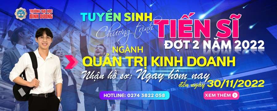 Thông báo tuyển sinh trình độ tiến sĩ đợt 2 năm 2022