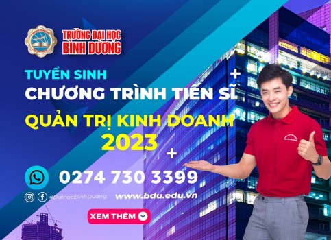 Thông báo tuyển sinh trình độ tiến sĩ đợt 1 năm 2023